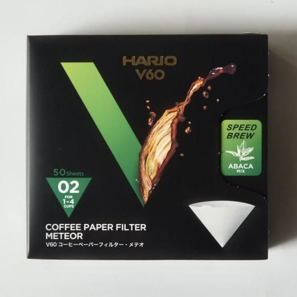 HARIO V60 ペーパーフィルター メテオ 02 50枚入り<img class='new_mark_img2' src='https://img.shop-pro.jp/img/new/icons5.gif' style='border:none;display:inline;margin:0px;padding:0px;width:auto;' />