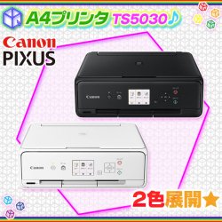 プリンタ canon PIXUS TS5030 複合機 A4 ハガキ 印刷 Wi-Fi キャノン