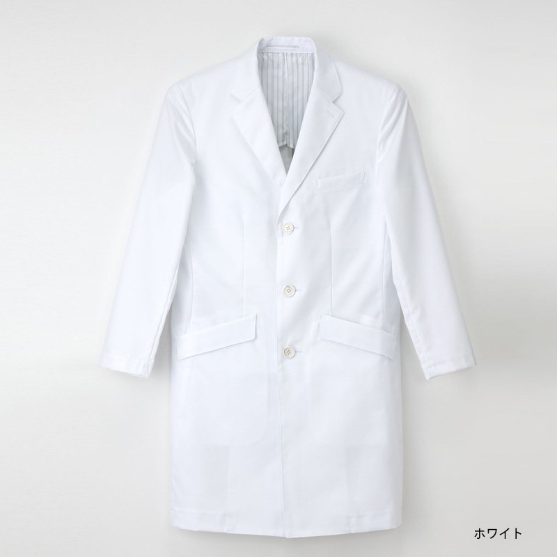 男子シングル ドクターコート（Y体）（ナガイレーベン製白衣）FD-4000｜白衣・スクラブ・ワーキングウェア 【スターク】