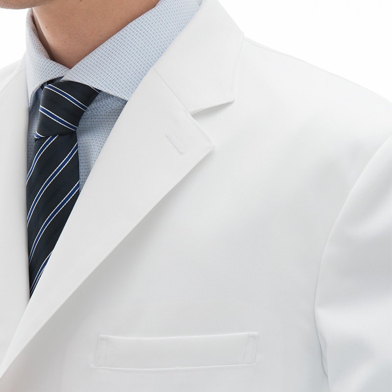 男子シングル ドクターコート（Y体）（ナガイレーベン製白衣）FD-4000｜白衣・スクラブ・ワーキングウェア 【スターク】