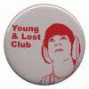 Young And Lost Club / BIG badge in red and grey<img class='new_mark_img2' src='https://img.shop-pro.jp/img/new/icons50.gif' style='border:none;display:inline;margin:0px;padding:0px;width:auto;' />