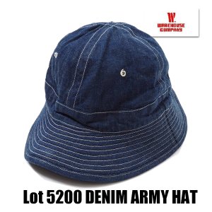 5200　「DENIM　ARMY　HAT」