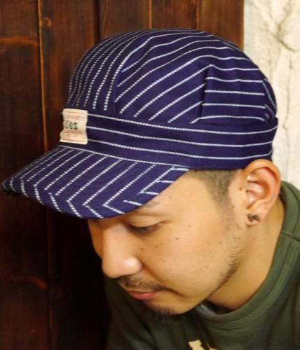 UES ウエス ワークキャップ 82W-SP ウォバッシュ ストライプ 帽子 CAP