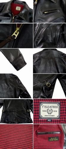 Y'2 LEATHER ワイツーレザー PR-45 VINTAGE PONY SINGLE RIDERS