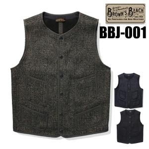 FULL COUNT フルカウント ベスト BBJ-001 Brown's Beach EARLY VEST ブラウンズビーチ アーリー ごま塩  ビーチクロス - 京都のアメカジ通販ラグタイム【スマフォ用】