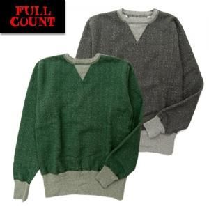 【SALE20%OFF】FULL　COUNT フルカウント　スウェット 3742　DOUBLE V SET IN SLEEVE SALT &  PEPPER　吊り編み　ゴマ塩裏毛　スウェット - 京都のアメカジ通販ラグタイム【スマフォ用】