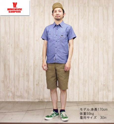 ウエアハウス WAREHOUSE ショートパンツ Lot 1218 MILITARY SHORTS ...