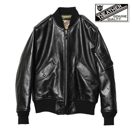 Y'2 LEATHER ワイツーレザー レザージャケット OIL SOFT HORSE Type L ...