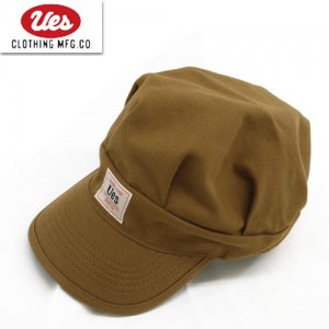 UES ウエス ワークキャップ 82W 帽子 CAP 新色 キャメル プレゼント