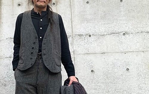 フルカウント FULL COUNT 2012 ベスト Classic Wool Peasant Gilet ...