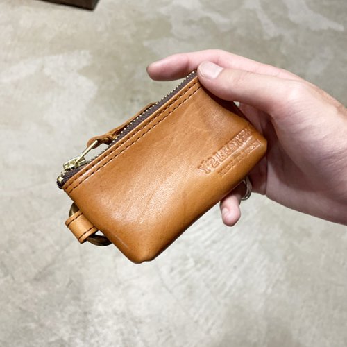 レターパック3個まで対応可能) Y'2 LEATHER ワイツーレザー BG-16 ホースハイド キーポーチ HORSE HIDE KEY POACH 馬革  本革 アメカジ バイカー メンズ 日本製 - 京都のアメカジ通販ラグタイム【スマフォ用】