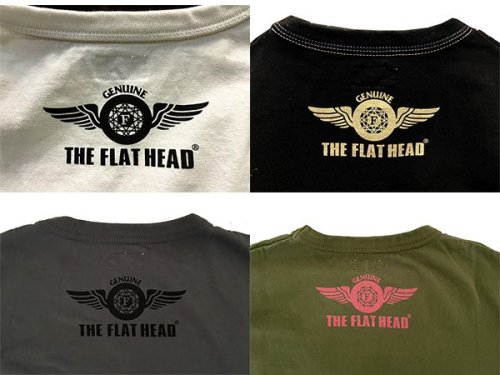 フラットヘッド THE FLAT HEAD Tシャツ FN-THC-003 スモールフライング