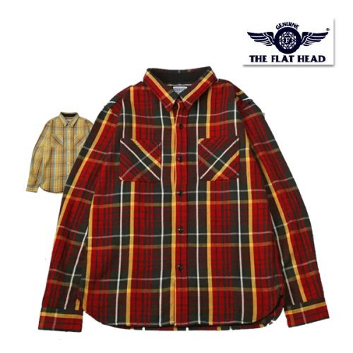 SALE20%OFF】THE FLAT HEAD（フラットヘッド）FN-SNR-004L チェック