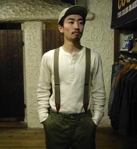 ORGUEIL オルゲイユ 40mm|2WAYサスペンダー『Military Suspender