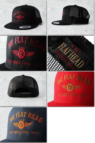 フラットヘッド THE FLAT HEAD FN-HC004 メッシュキャップ カスタム 