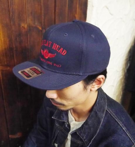 フラットヘッド THE FLAT HEAD FN-HC005 コットンツイルキャップ