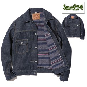 シュガーケーン SUGAR CANE デニムジャケット SC15210 ブランケット ライナー付き 14.25oz 1953年 Gジャン 2nd 保温  ヴィンテージ アメカジ メンズ 秋冬 日本製 - 京都のアメカジ通販ラグタイム【スマフォ用】