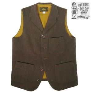 オルゲイユ ORGUEIL ツイードジレ OR-4287 Tweed Gilet ベスト