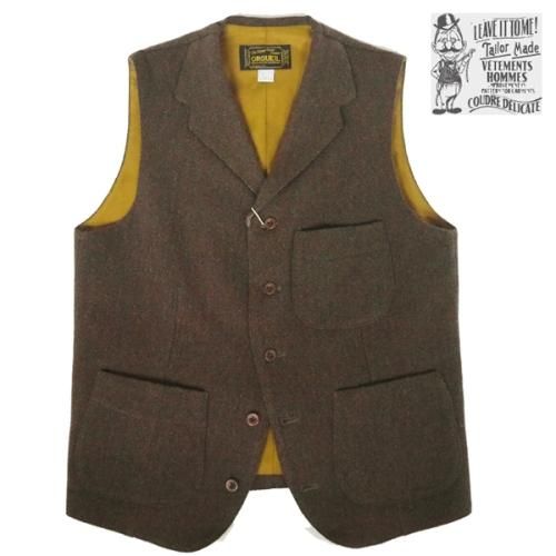 OHGA オーガ　TWEED VEST ツィードベスト 2025年最新】ohga ベストの人気アイテム - メルカリ