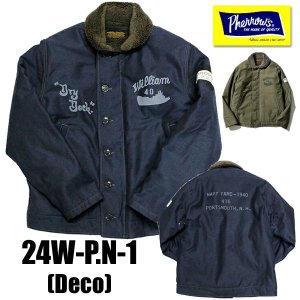 フェローズ Pherrow's デッキジャケット 24W-P.N-1(Deco) 40s N-1 Deck Jacket アメカジ ヴィンテージ  メンズ - 京都のアメカジ通販ラグタイム【スマフォ用】