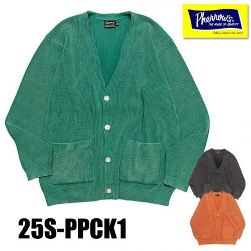 フェローズ Pherrow's サマーニットカーディガン 25S-PPCK1 フェローズ Pherrow's サマーニットカーディガン 25S-PPCK1