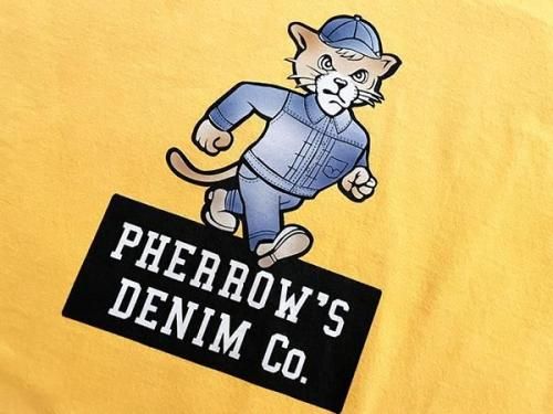 フェローズ Pherrow's Tシャツ 25S-PT16 PHERROW'S DENIM Co
