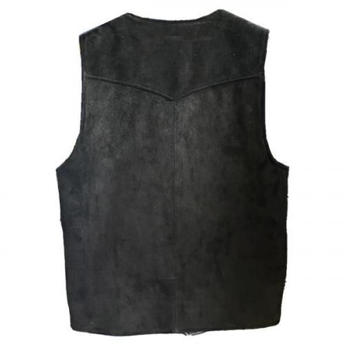 Y2レザー　ワイツーレザー スエード ベスト ブラック 42 Y2レザー ワイツーレザー スエード ベスト ブラック 42 Y2レザー