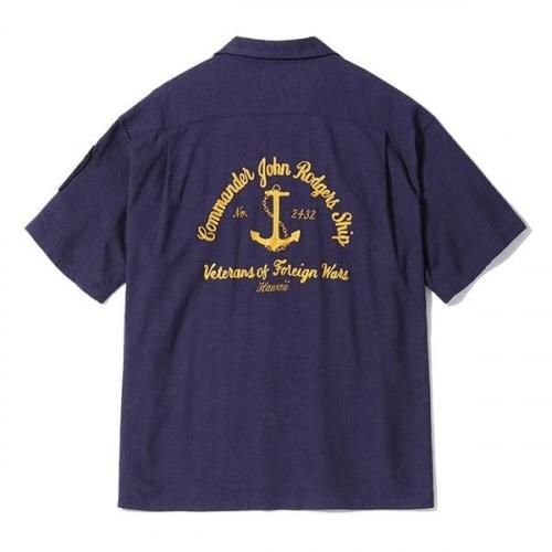 BUZZ RICKSONS バズリクソンズ 開襟シャツ BR39510 U.S. NAVY RAYON