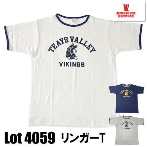 ウエアハウス WAREHOUSE リンガー Tシャツ Lot 4059 TEAYS