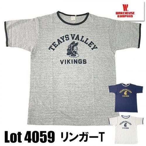 ウエアハウス WAREHOUSE リンガー Tシャツ Lot 4059 TEAYS