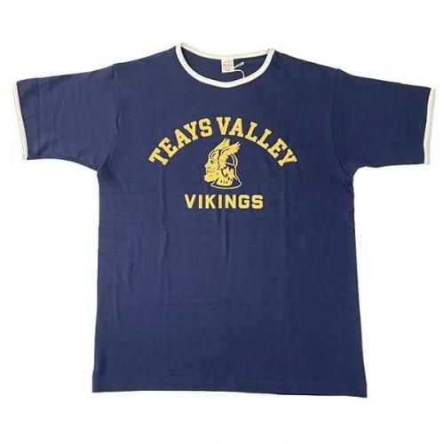 未使用品！ウェアハウス　WAREHOUSE 4059 teays valley ウエアハウス WAREHOUSE リンガー Tシャツ Lot 4059 TEAYS
