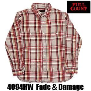 予約10月～入荷予定】フルカウント FULL COUNT ネルシャツ