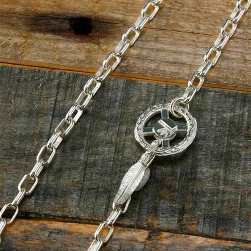 フラットヘッド THE FLAT HEAD ネックレス FN-JC-011 FEATHER HOOK