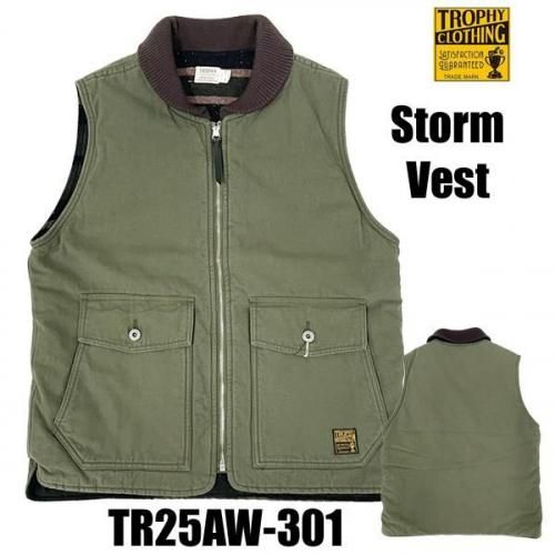 トロフィークロージング TROPHY CLOTHING ベスト TR25AW-301 ストーム