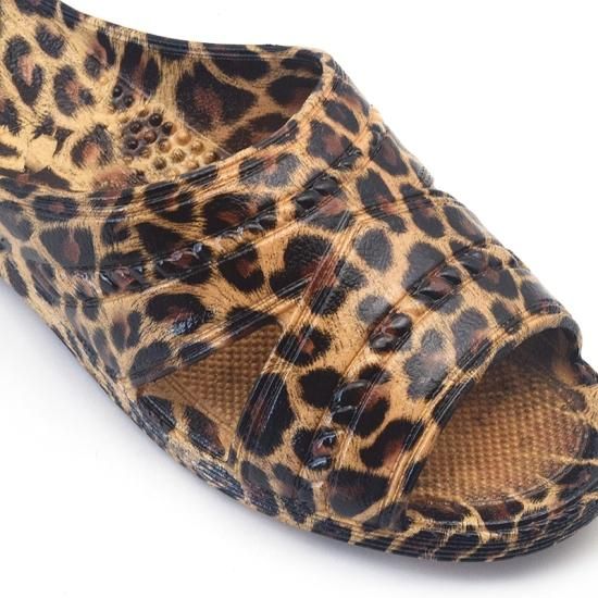 ギョサン バンド型 ヒョウ柄（ベージュ） M～3L - ぎょさん